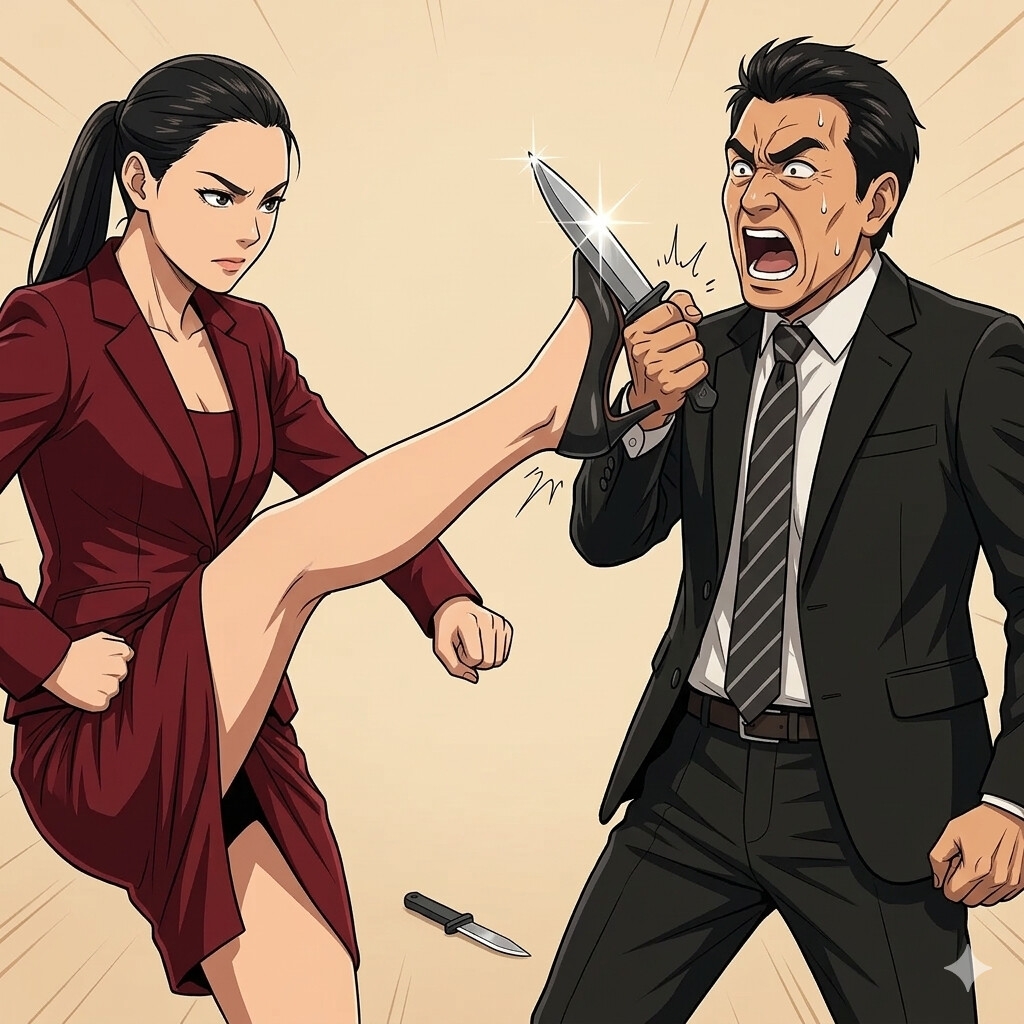 『エンビナル・インターロゲーター:レッドミニスカ・刑事レイナが暴く禁断のコード』 ~得意技は、ハニートラップ~ 2ページ