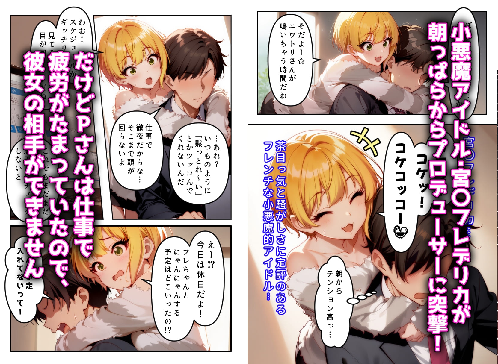 発情アイドルとペ○リストP。癒しのサキュバス☆ぼんじゅる_2