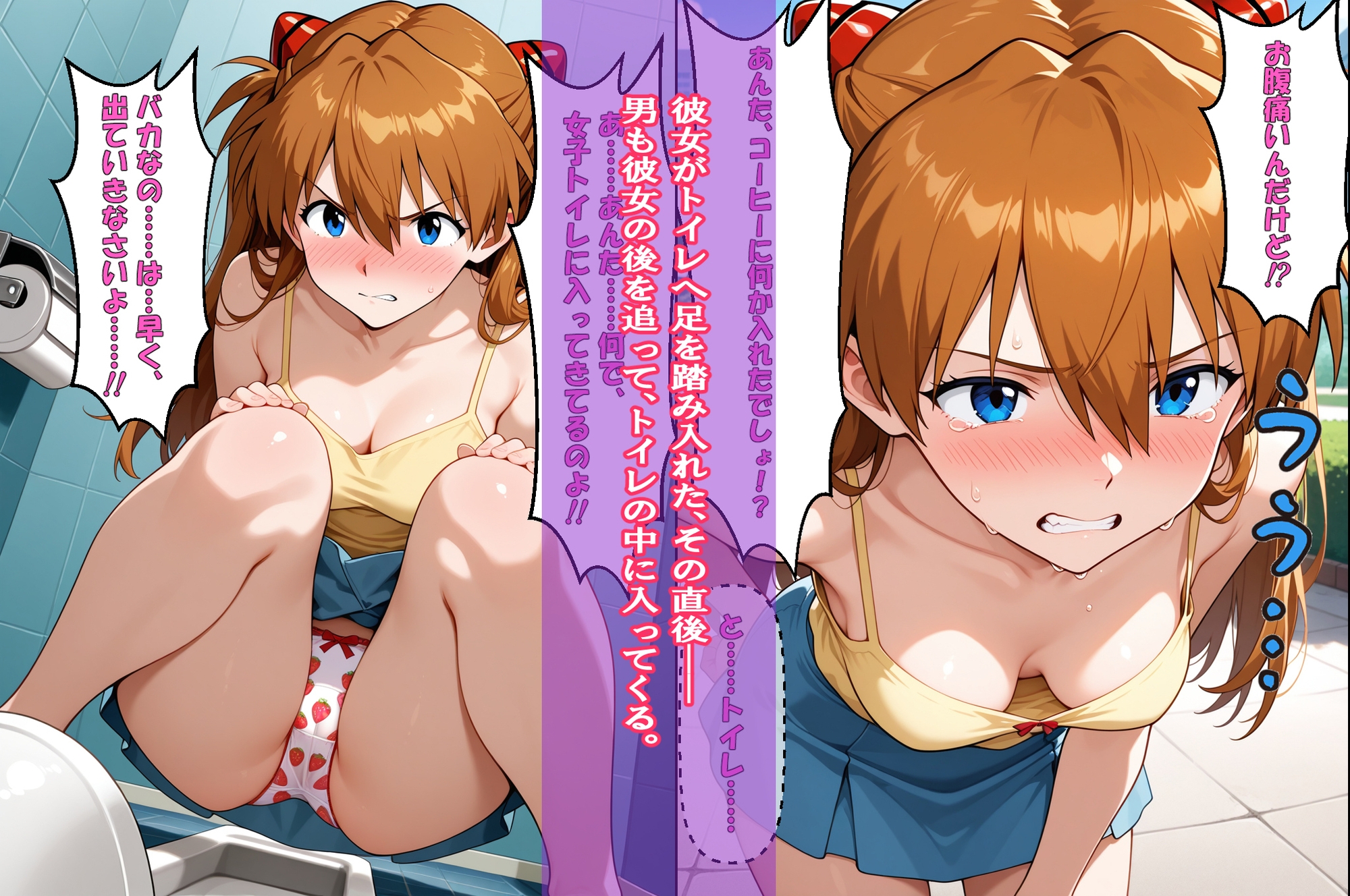 『おしっこ限界がまん』(アスカ)_2