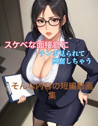 エロい面接官に包茎チンポ見られて興奮しちゃう短編動画集