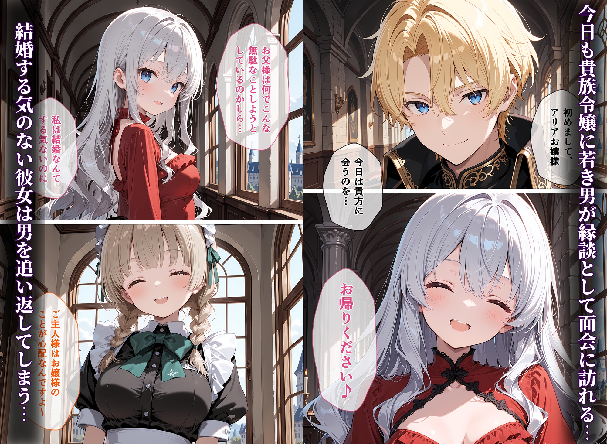 男嫌いの貴族令嬢が妊活した話_1