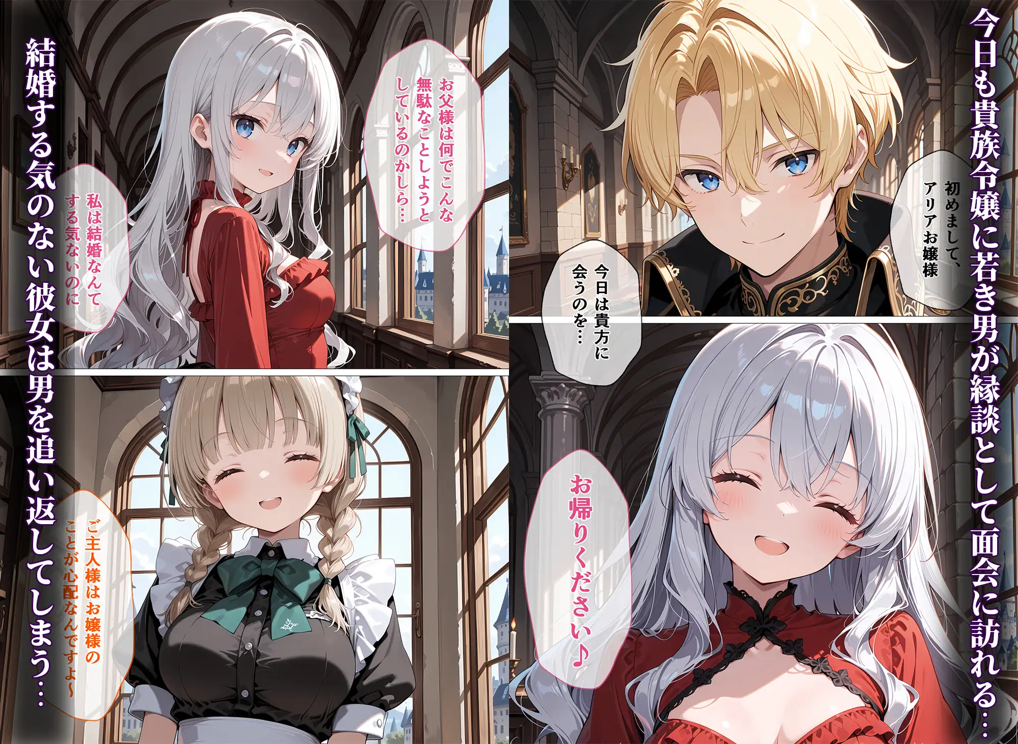 男嫌いの貴族令嬢が妊活した話 [なつラボ] | DLsite - R18