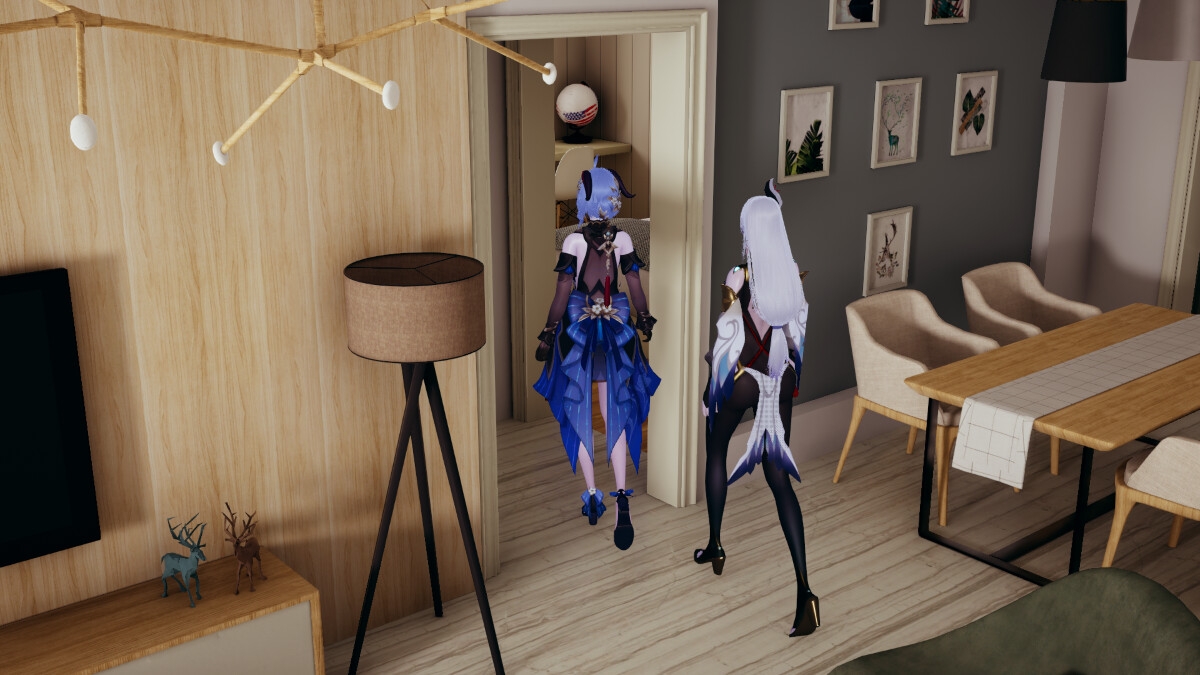 「〇神」甘雨&申鶴 壁足監禁 まとめ (全4話) 画像1