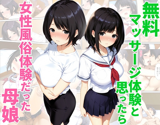 無料マッサージ体験と思ったら女性風俗体験だった母娘