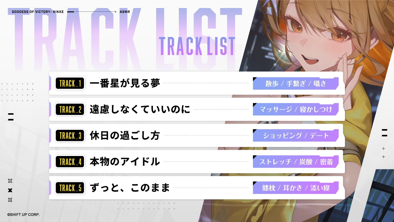 【勝利の女神：NIKKE】ASMR-宵空の下、君という一番星と共に。【アニス：スター】_3