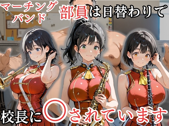 マーチングバンド部員は日替わりで校長に〇されています
