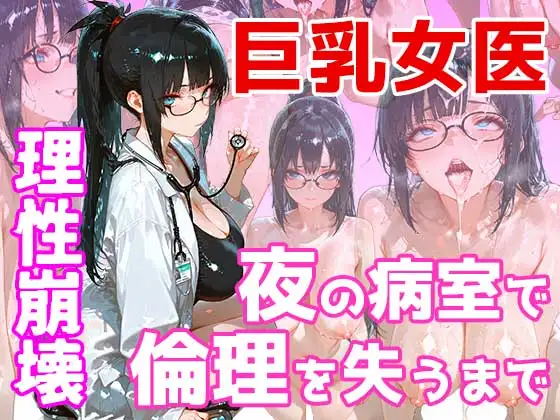 【巨乳女医】絶対に一線を越えないはずだった巨乳女医が夜の病室で倫理を失うまで ジャケット画像