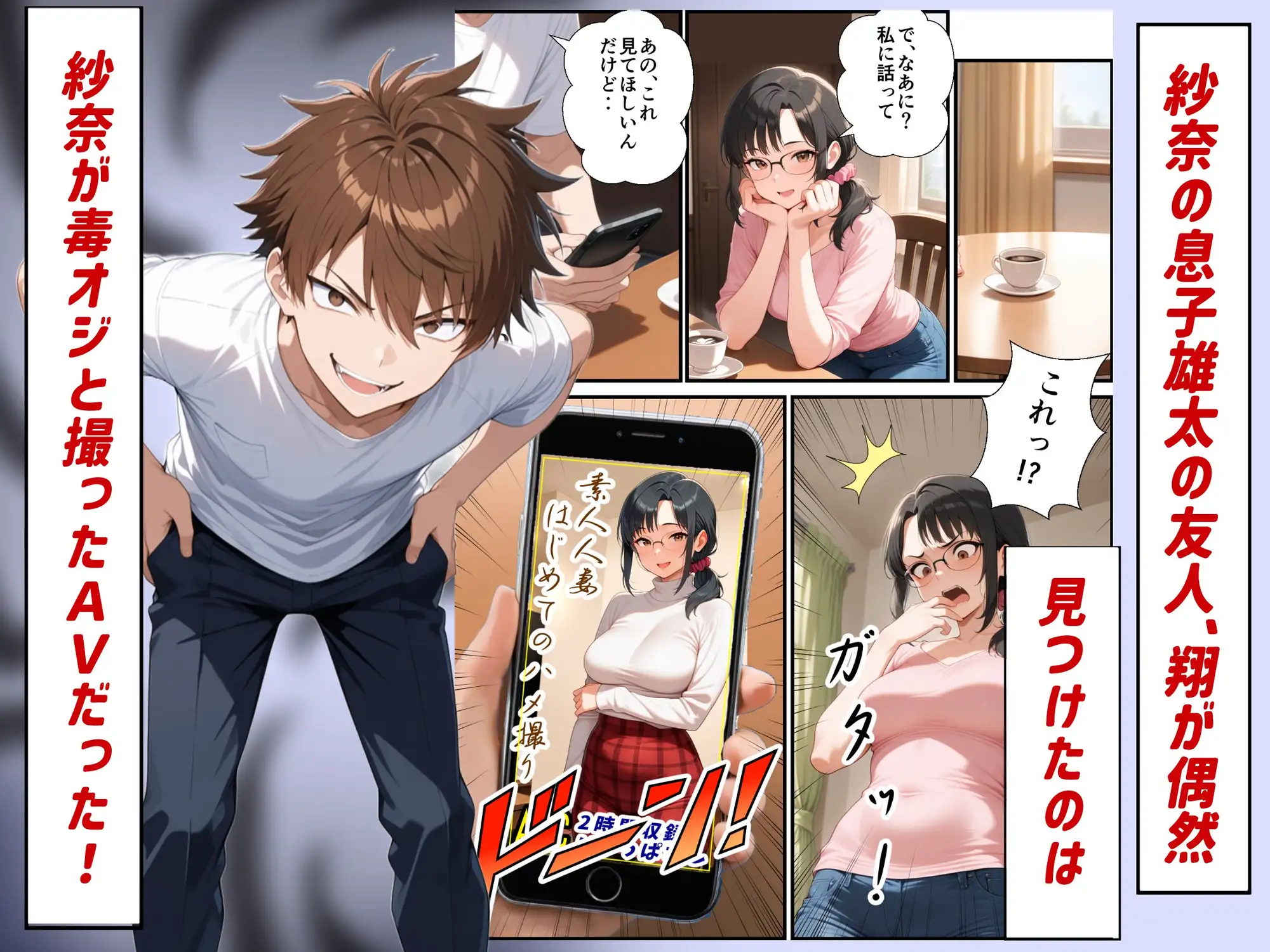 妻が息子の友達とやっちまった件 サンプル画像 3