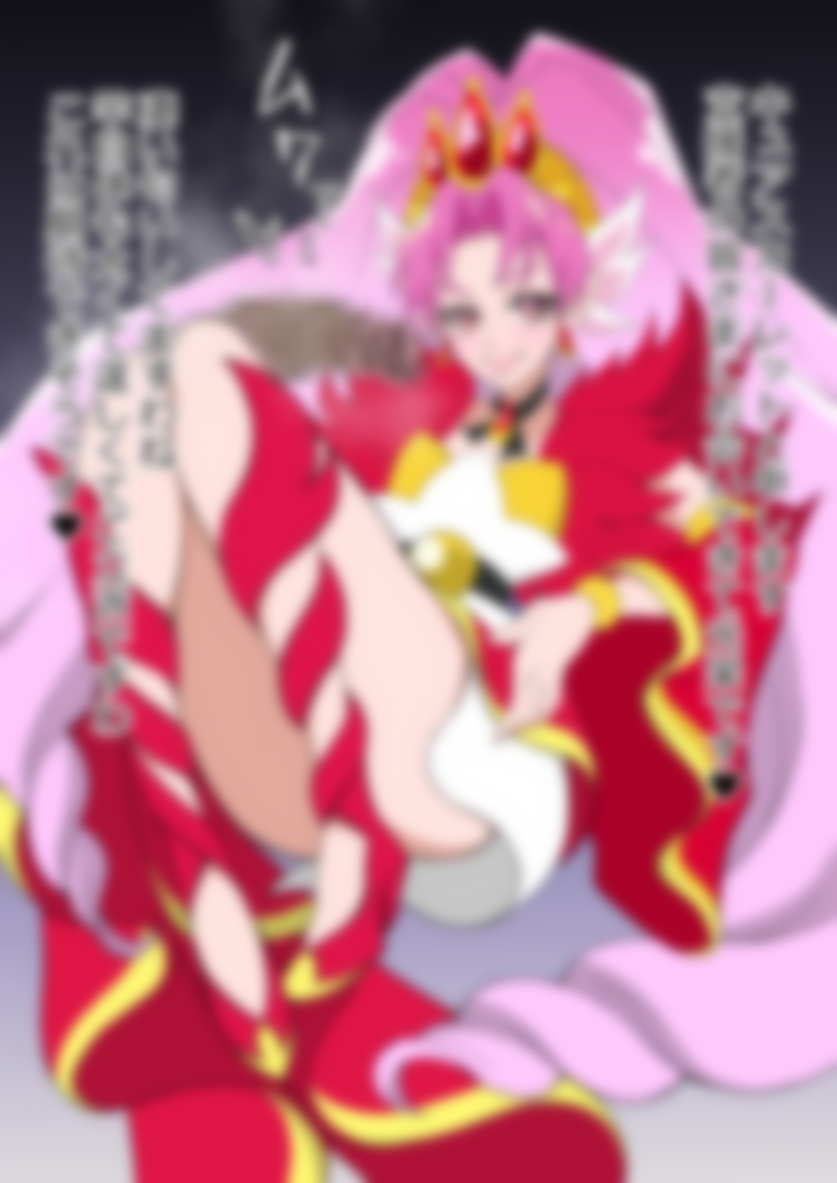 「Go!プリンセスプリ〇ュア」〇ュアスカーレット 画像1