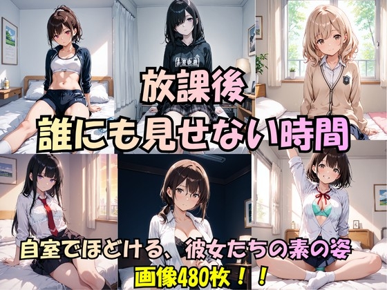 「放課後、誰にも見せない時間。」——自室でほどける、彼女たちの素の姿