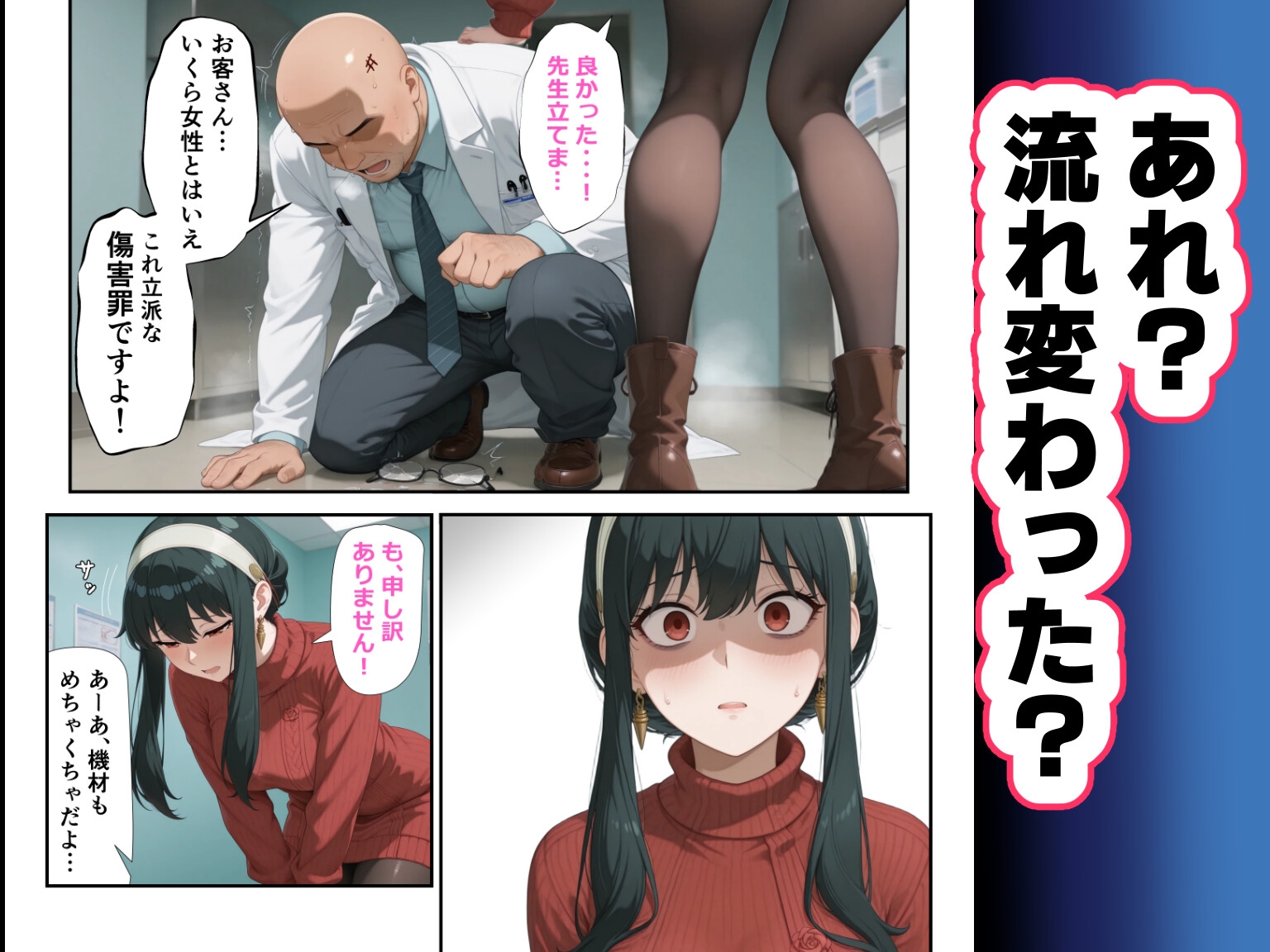 仕事帰りに立ち寄った医院で処女喪失したヨ◯さん_5