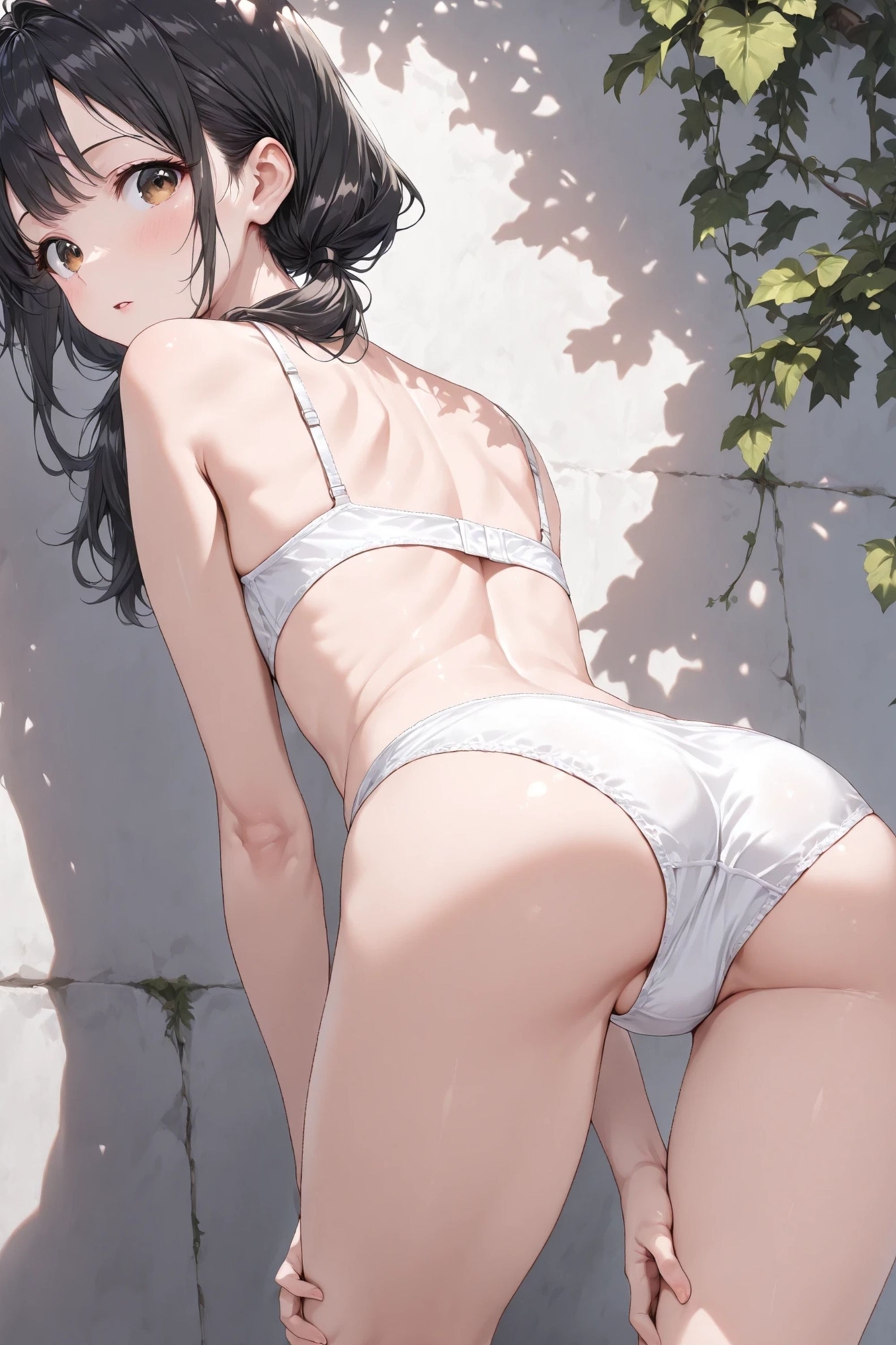 陽菜 - 白い壁 - ヌードイラスト集_4