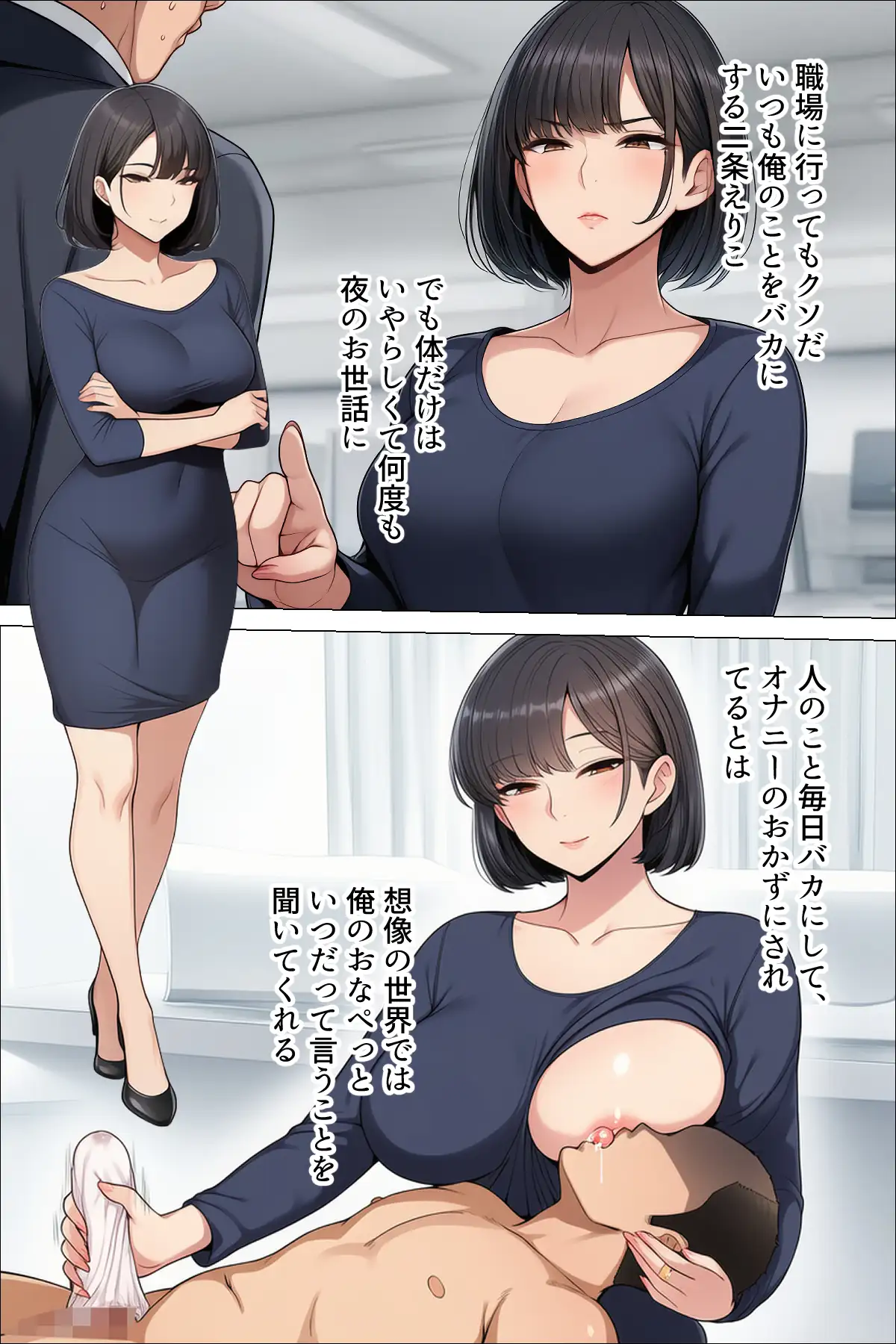 【漫画】やめられない男 サンプル画像 5