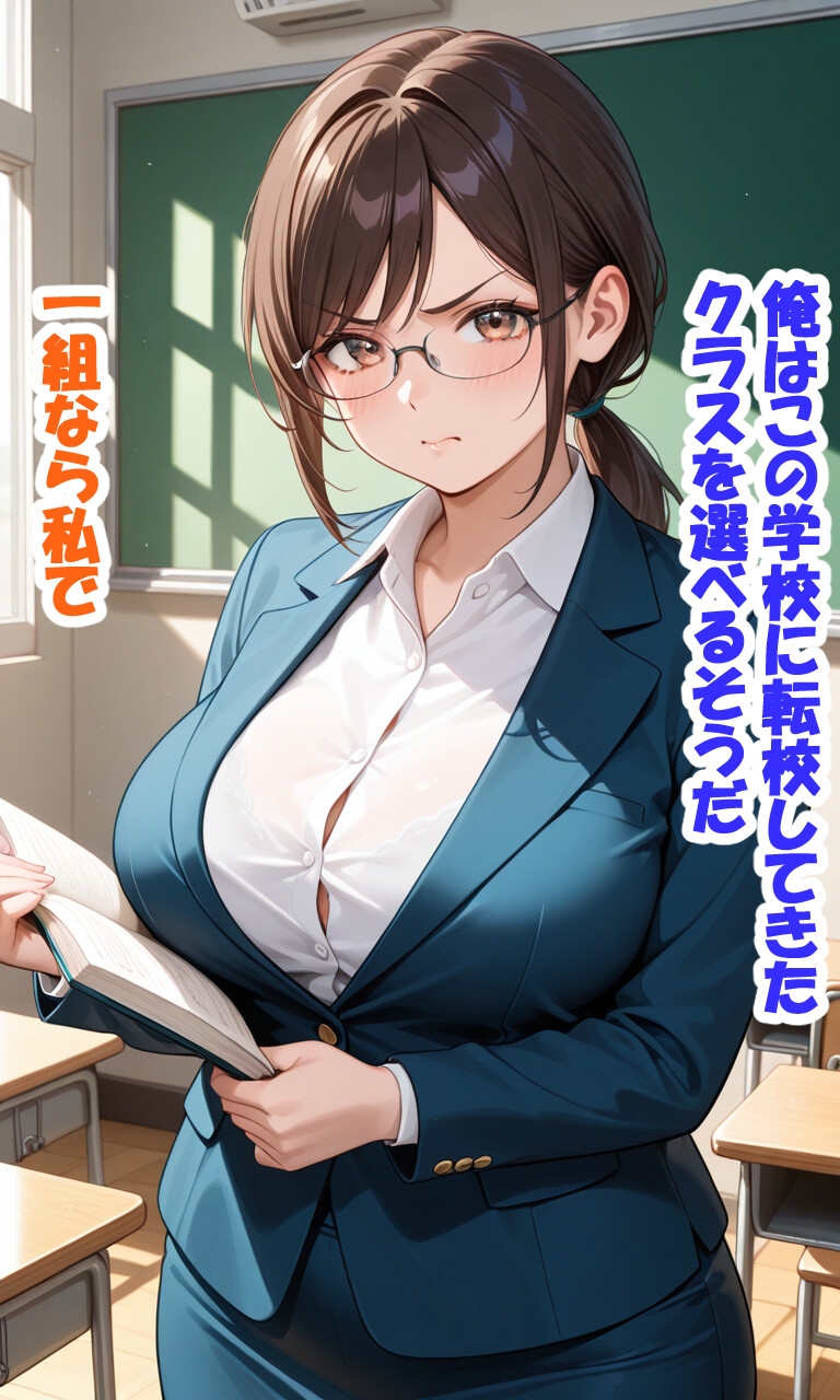 性格の良いブスよりわっるーーい美人 文字付き 色仕掛け多め_1