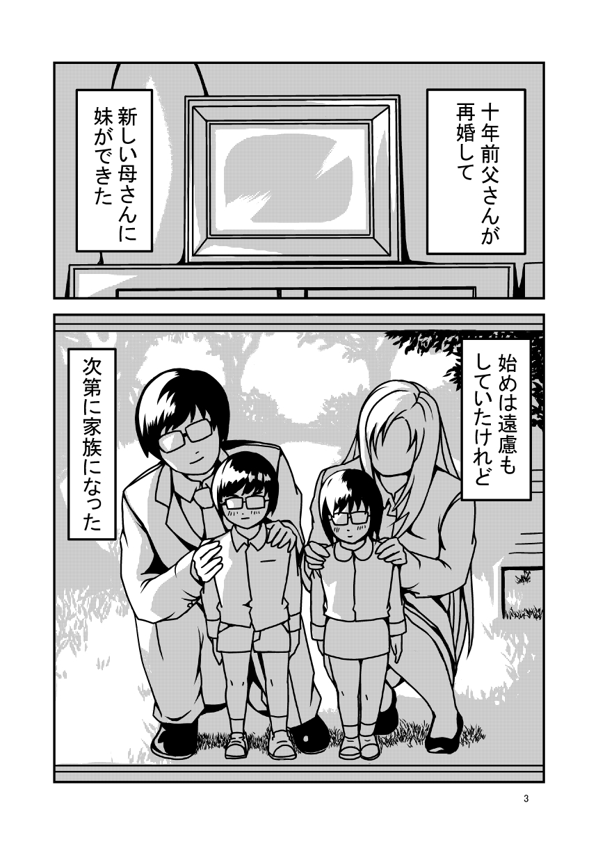 ビッチな妹と繋がる穴 画像1