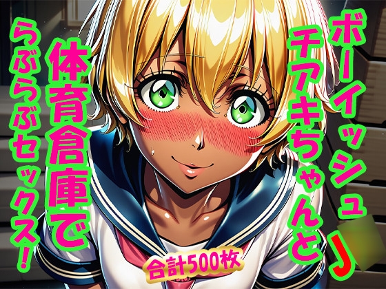 ボーイッシュJ◯チアキちゃんと体育倉庫でらぶらぶセックス！