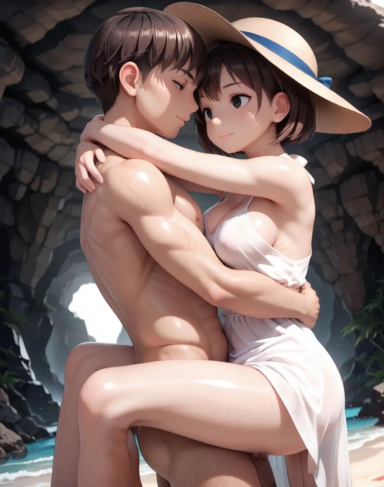 真夏の思い出。百人の男性に射精されたい サンプル画像 6