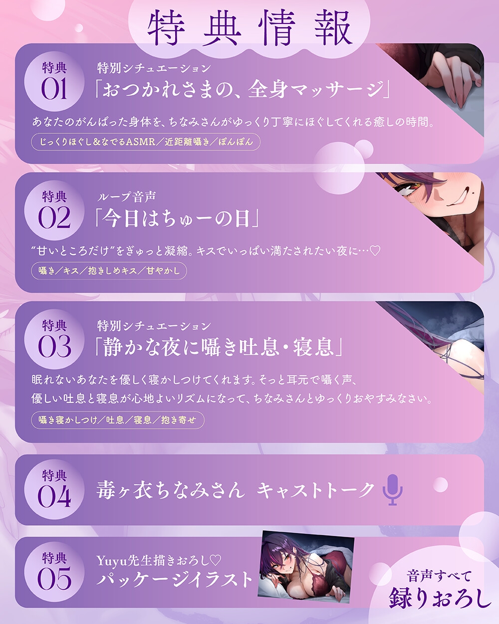 【いたずらお姉さんの甘やかし♡】吐息でからかう、あま溶けキスと癒しの添い寝〜毒ヶ衣ちなみと初めてのおうちお泊りデート〜_5