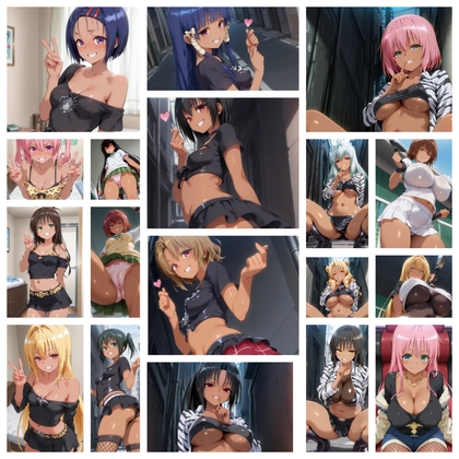 To L〇VEる 全員黒ギャルに