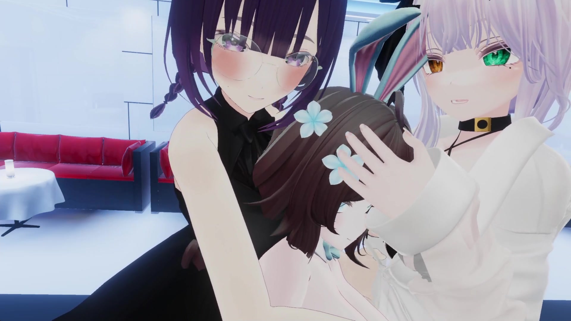 【視聴者参加型】巷で噂の酒池肉林♡みんなで精液ぶっかけて♡【ChilloutVR】 雅乃つむぎ 画像1