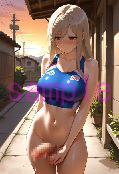 ふたなりちゃんの玉もみ屋外露出日記02金髪キツめお姉さん サンプル画像 5