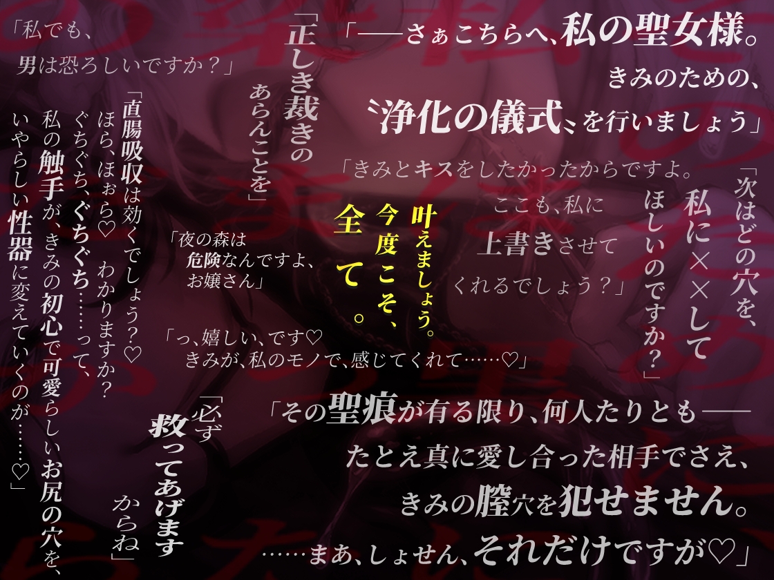 無垢な聖女は黒幕神父の淫謀に敗れる ～〝浄化の儀式〟で全身おまんこ化♡ グチョグチョ悪堕ちアクメ♡～ 画像10
