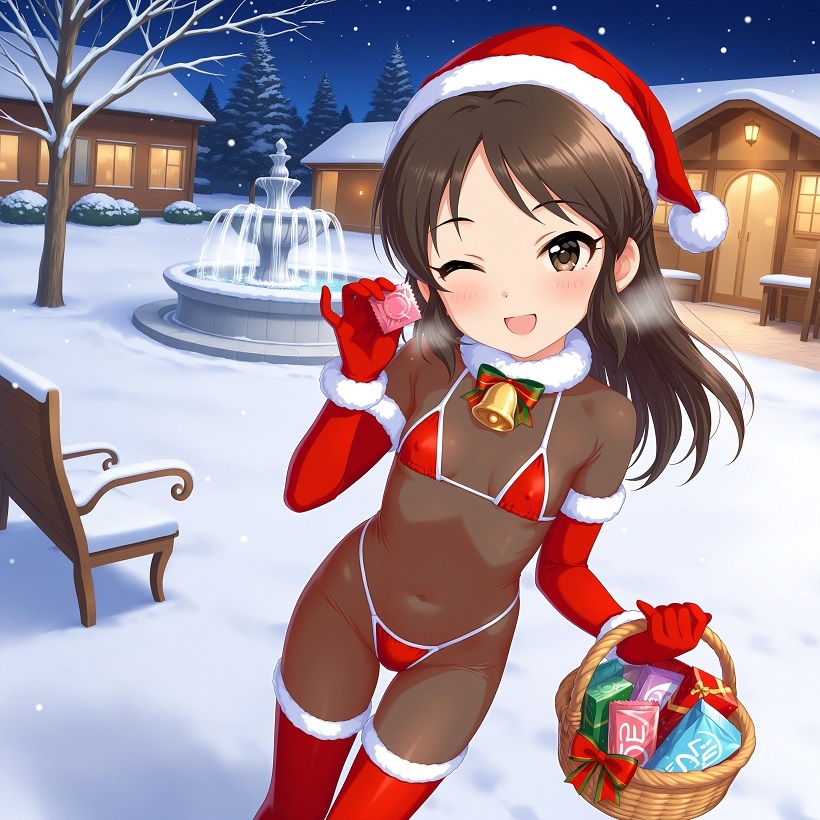 常識改変された世界のクリスマスボランティア 橘あ〇す編_1
