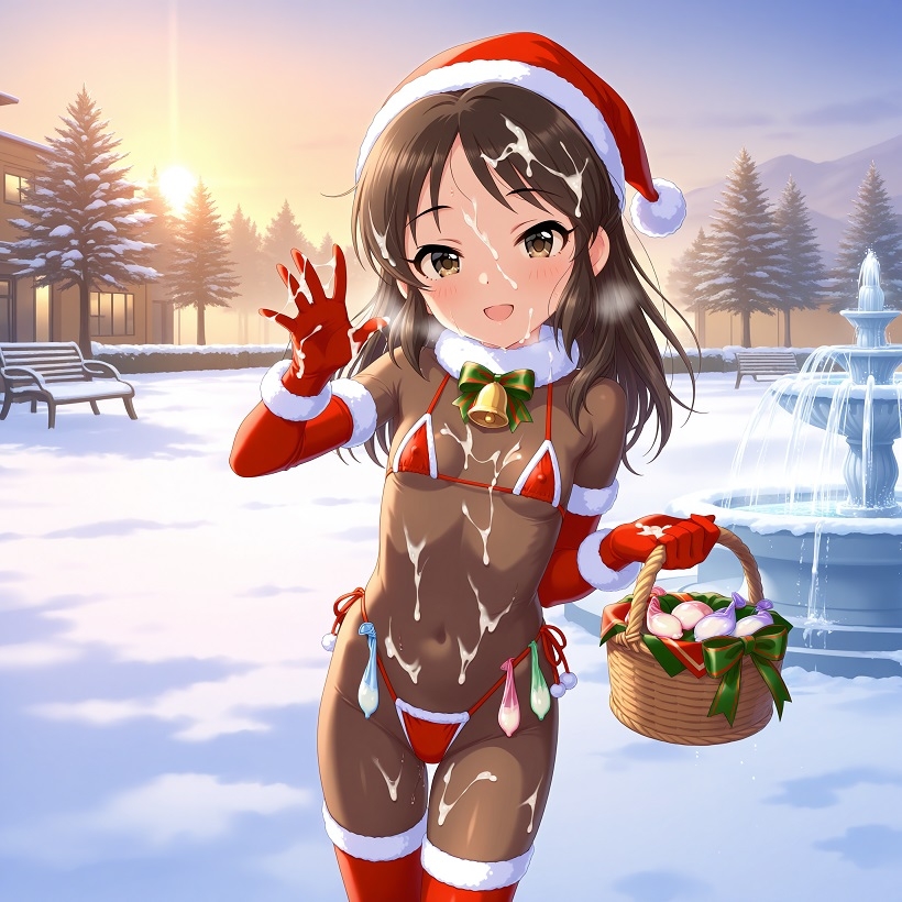常識改変された世界のクリスマスボランティア 橘あ〇す編_10