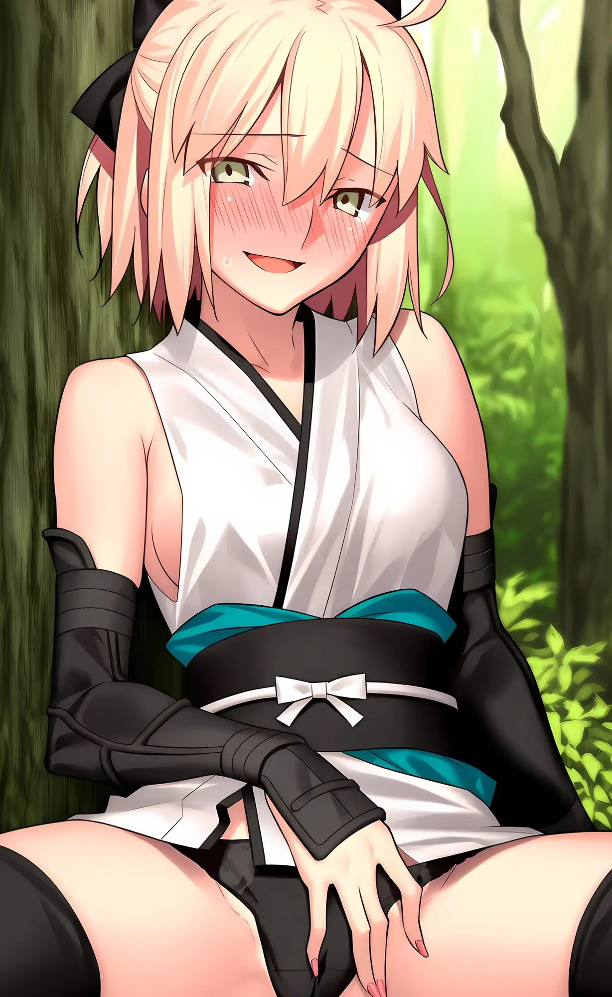 沖田ちゃんのエッチなAIイラスト集 サンプル画像 3