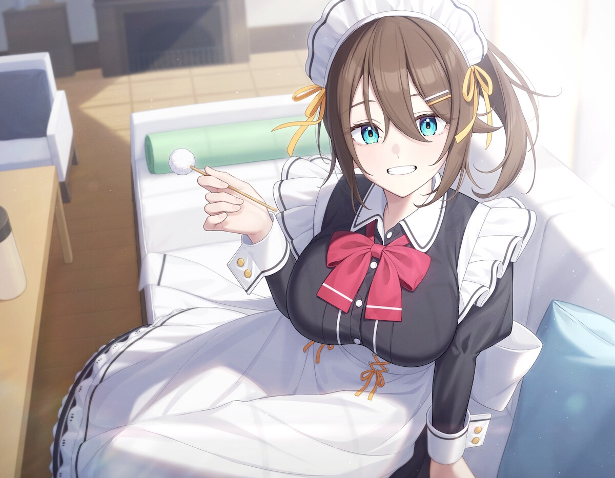 【ヨガ&耳かき&添い寝】専属メイドの癒しご給仕 〜元気メイド編〜【CV:乾夏寧】 画像2