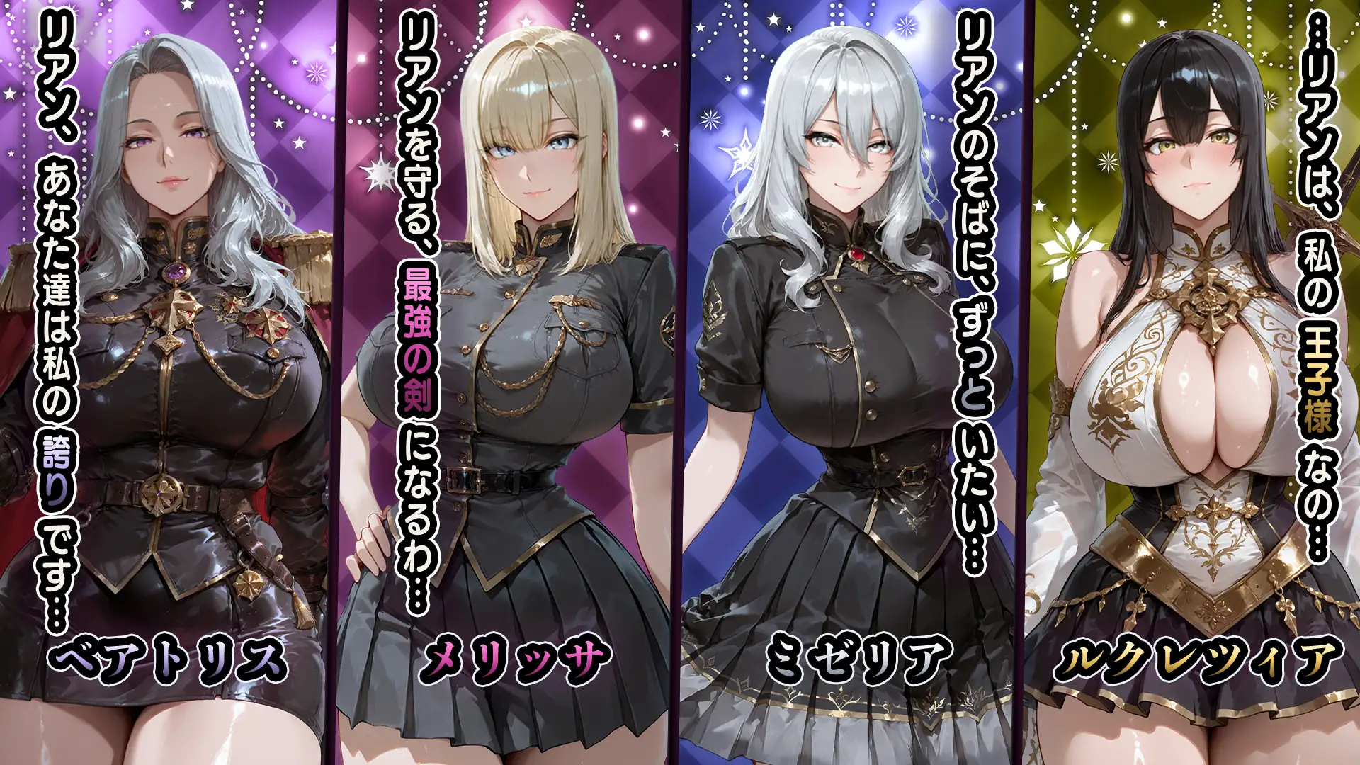 NTRファンタジー 堕落と支配の連鎖 帝国女子たちの陥落