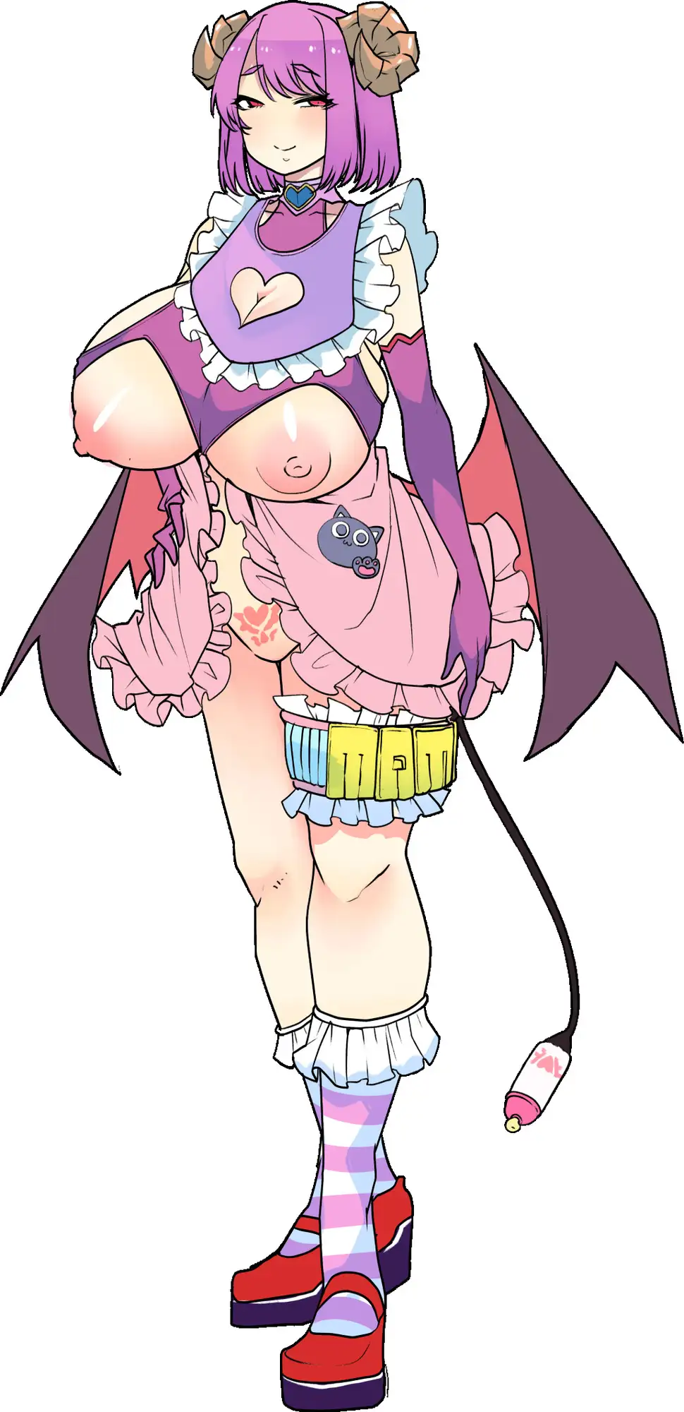 【耳舐め×赤ちゃんプレイ×ベビーカーで強制連行】サキュバスママとゆく魔王城へのうたた寝小旅行～敗北マゾ勇者バブちゃん公開おさんぽ処刑～ サンプル画像 2