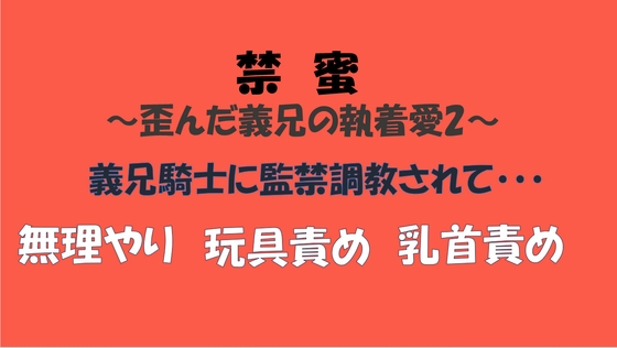 禁蜜～歪んだ義兄の執着愛2～