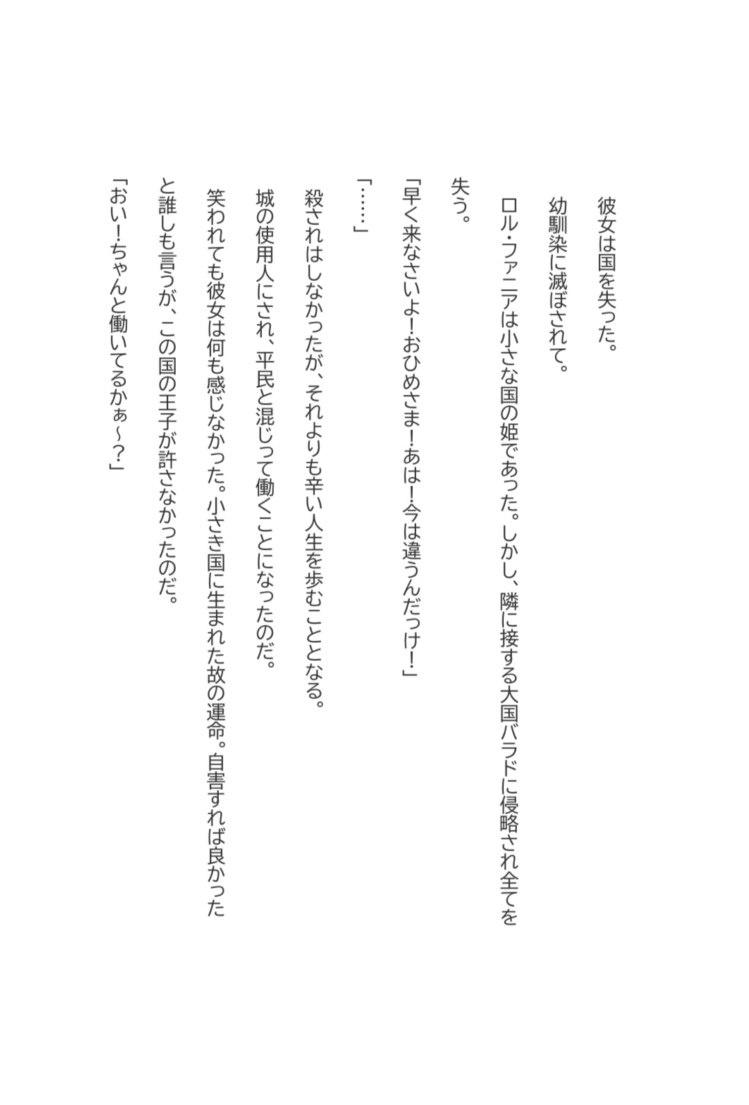 亡国の女王の婿 画像1