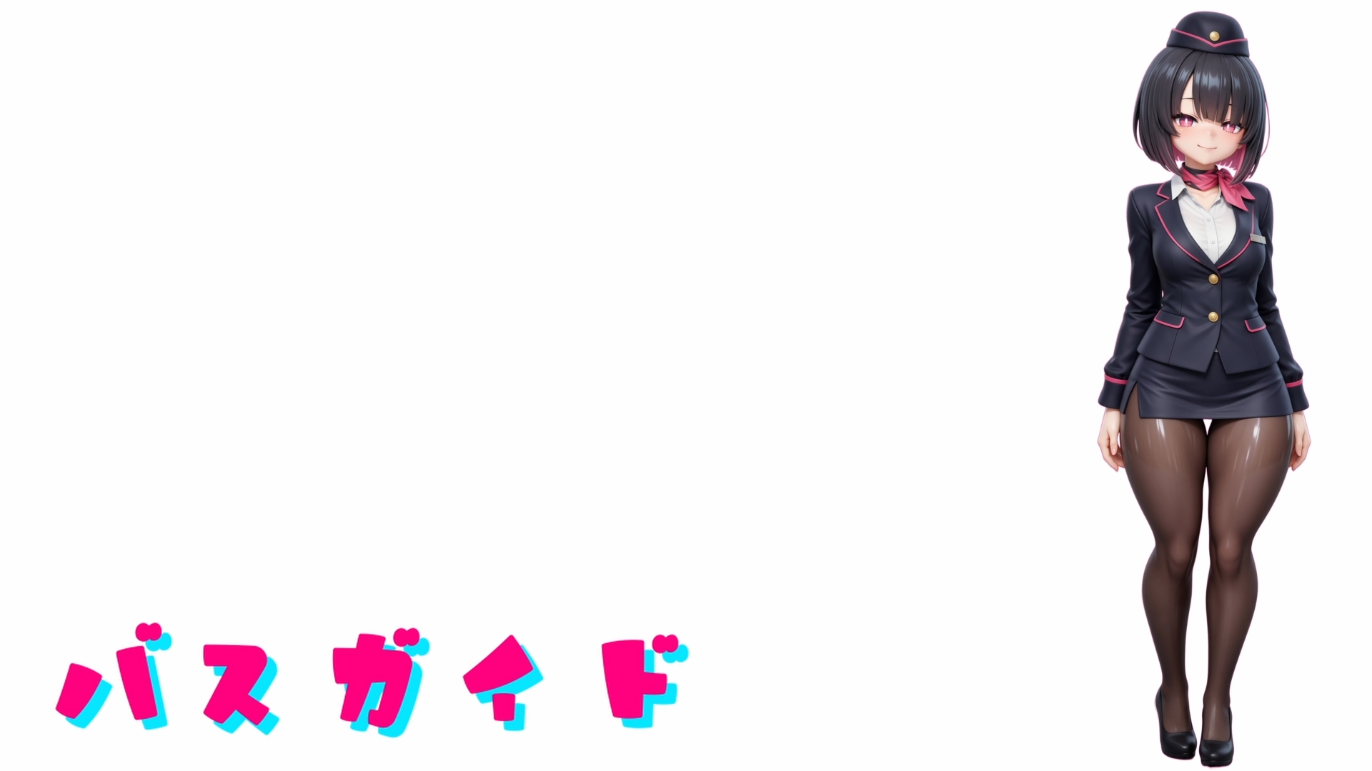はにゃ+(ぷらす)いろんなコス着せてひたすらH！バスガイド編&悪の幹部編_2