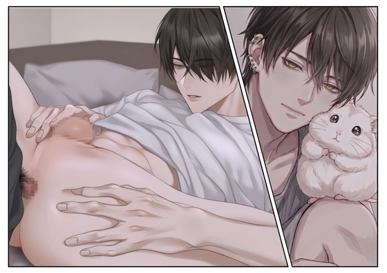 『【攻め主観】「了解。ピノ助の恩は体で返します」鉄壁の無表情部下がハムスターの命の代償でアナルを差し出し、快楽に屈服してメス堕ちする夜』