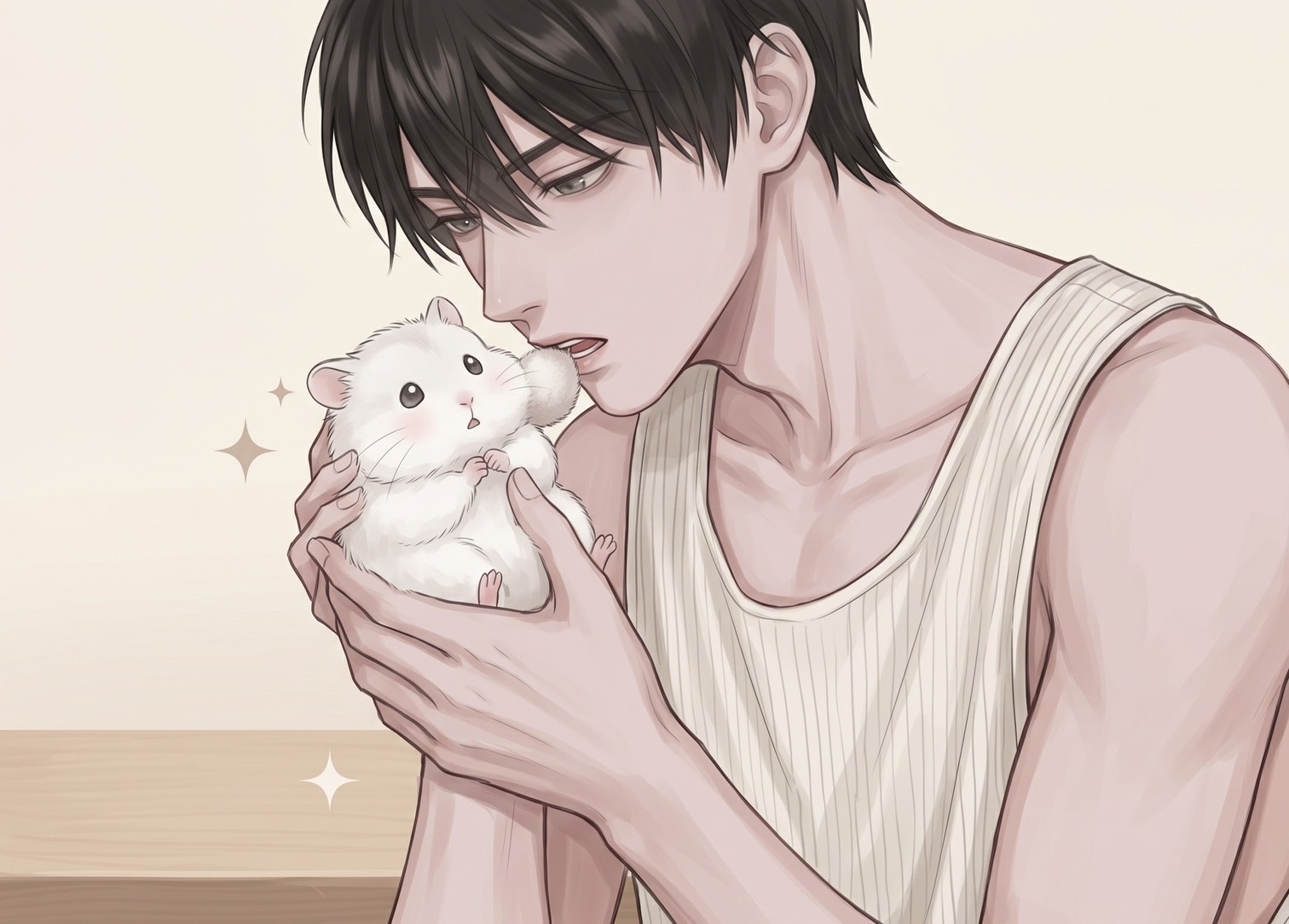 『【攻め主観】「了解。ピノ助の恩は体で返します」鉄壁の無表情部下がハムスターの命の代償でアナルを差し出し、快楽に屈服してメス堕ちする夜』 画像2