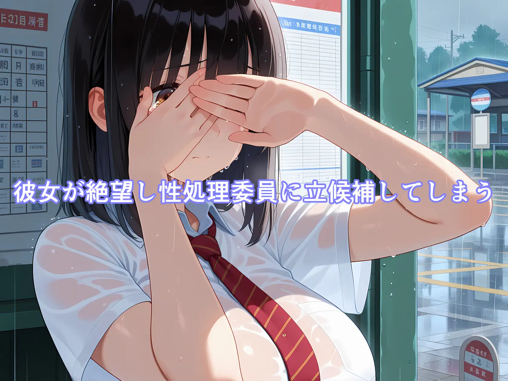 恥ずかしくてエッチを断っていたら彼女が性処理委員に立候補して寝取られた サンプル画像 3