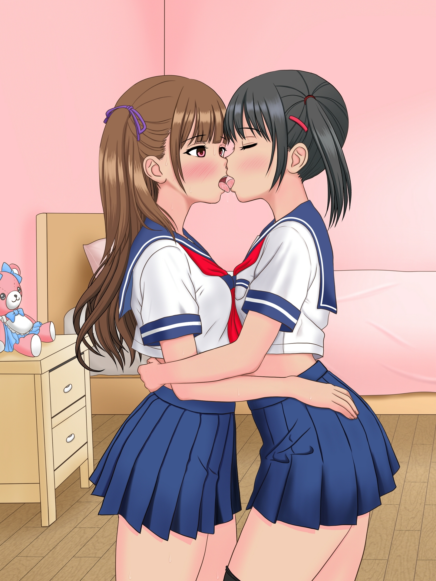 もしも俺の妹が変態レズスカプレイにはまったら！！ 画像1