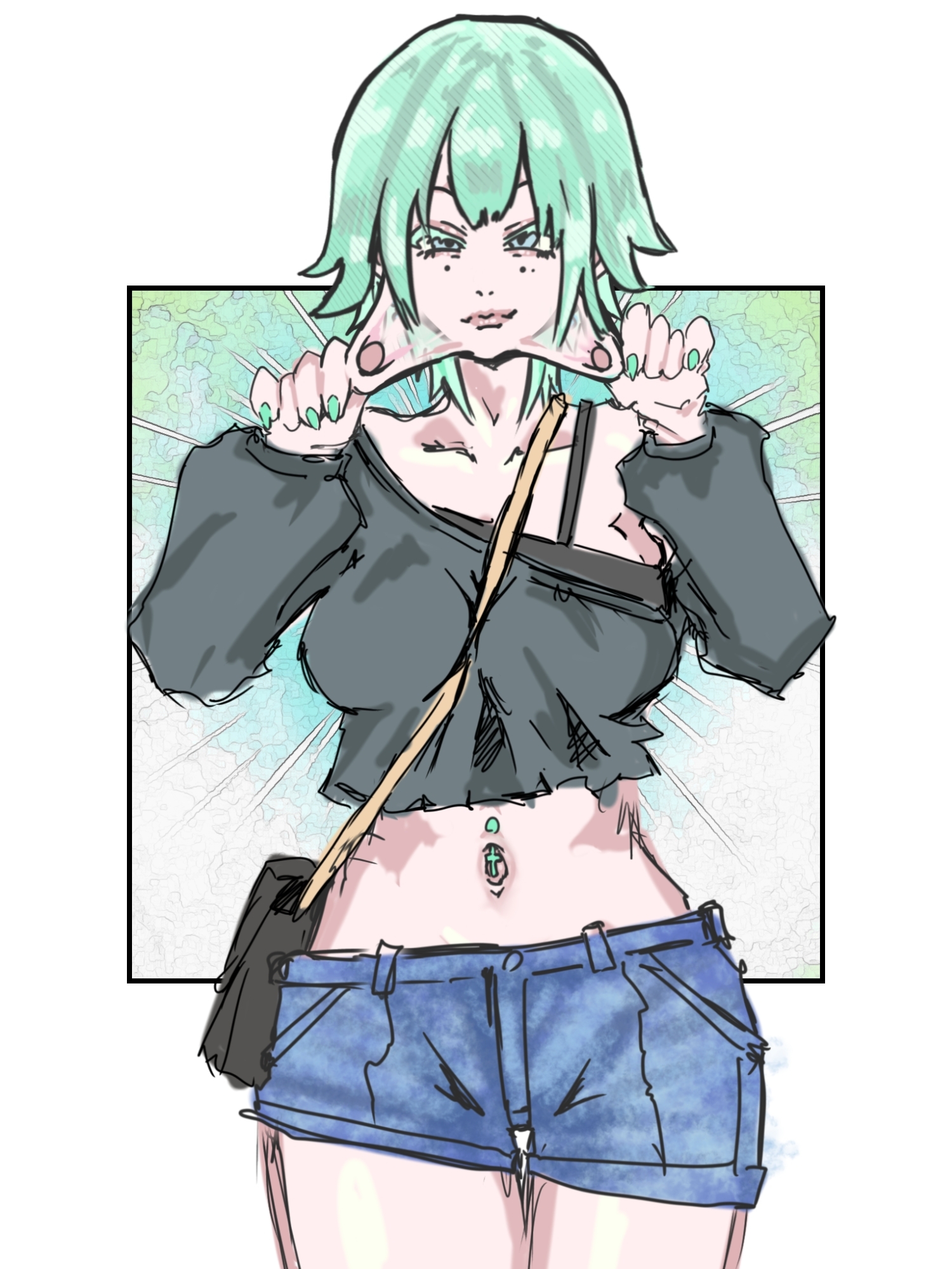 【着衣版】1コマ漫画 ラフ案シリーズ 第三巻 画像10