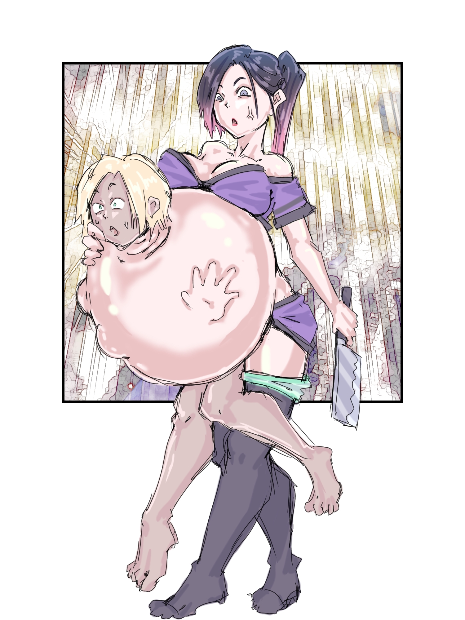 【着衣版】1コマ漫画 ラフ案シリーズ 第三巻 画像9