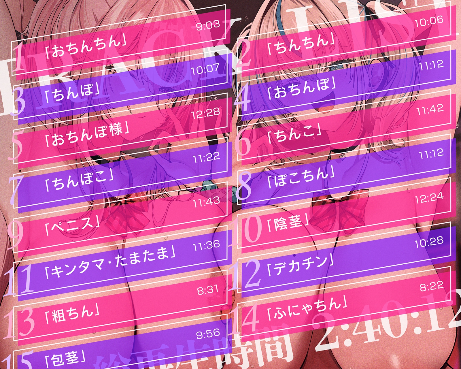 【チン呼び15種類】ねっちょり手淫部～ダウナー美少女のお手軽「びゅっびゅ」しこしこサポート♡～_9