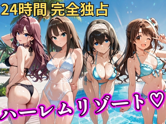 24時間貸切の極上の焦らし焦らされた限界を超え夜は思わず大爆発【朝から晩までハーレムリゾート 【デ○マス】】　by　NTR倶楽部