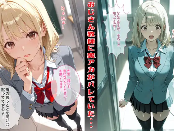 おじさん教師に裏アカがバレた話 サンプル画像 2