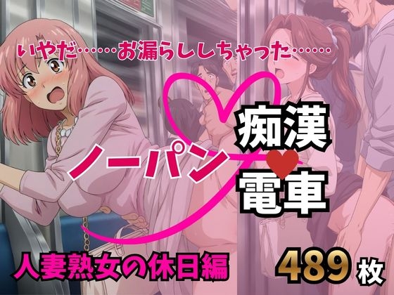 もう止めてっ！ノーパン痴漢電車|人妻熟女の休日編
