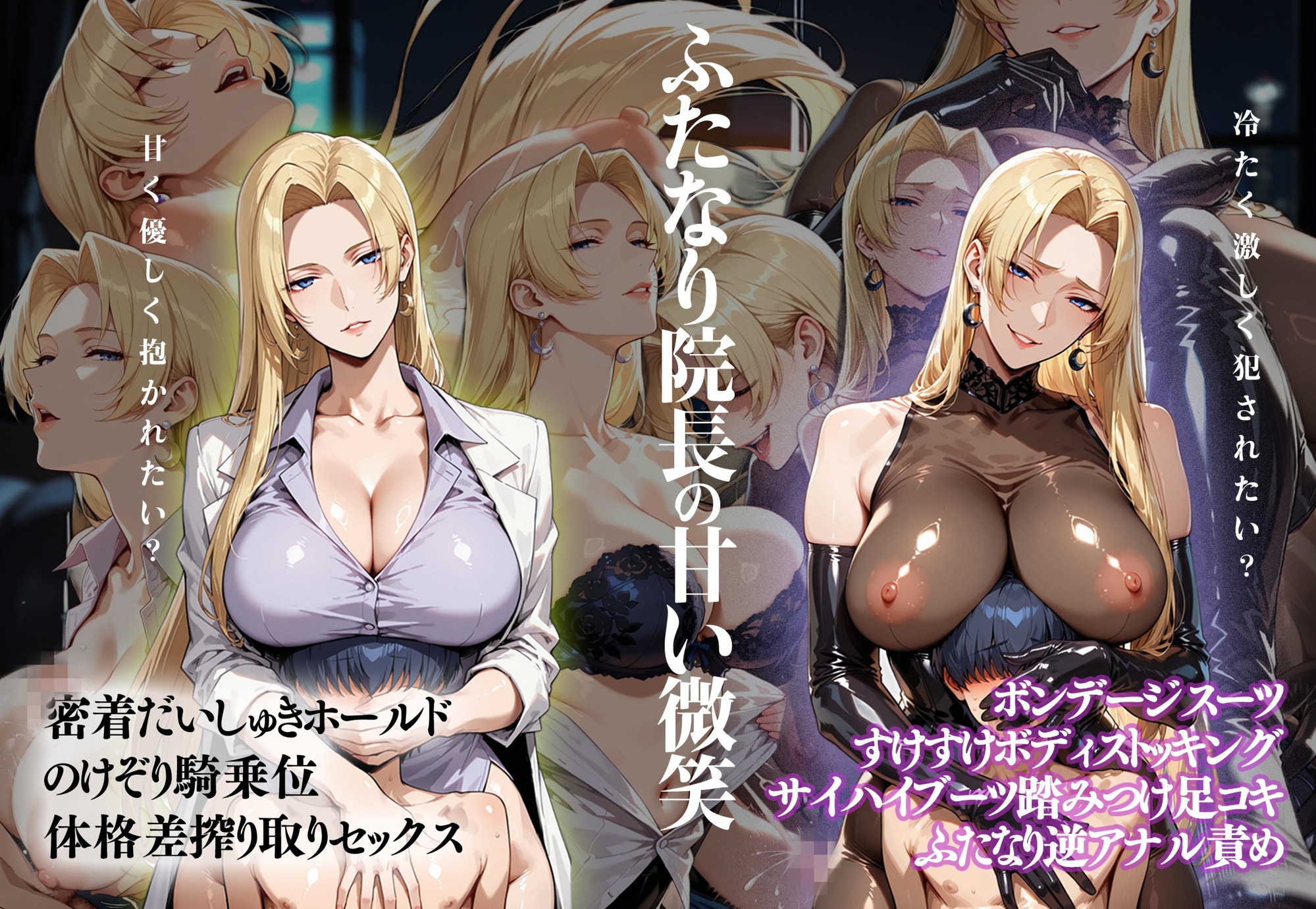 ふたなり院長の甘い微笑_1