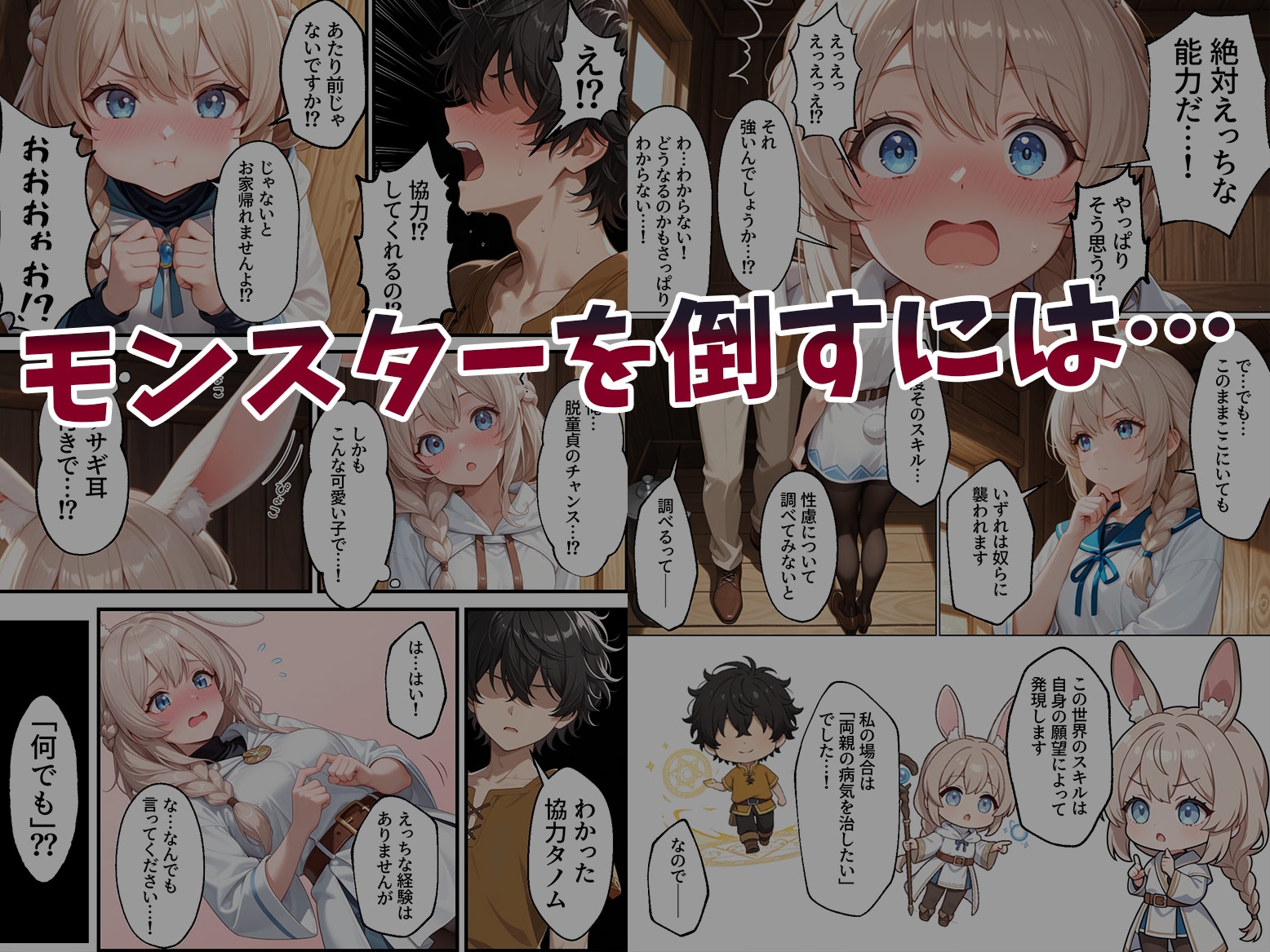 童貞転生 ～異世界転生した俺のスキルが性虜だった件～_4