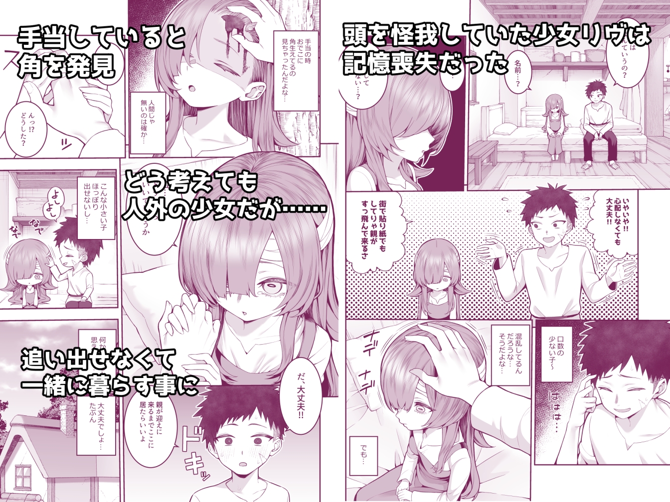 記憶喪失の娘を拾ったらサキュバスだった 画像1