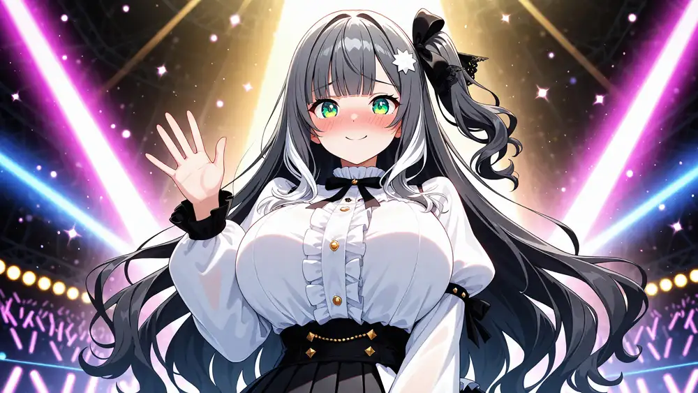 爆乳アイドルが秘密の副業で衣装のままハメ撮り受精【4K】【400枚】 サンプル画像 5