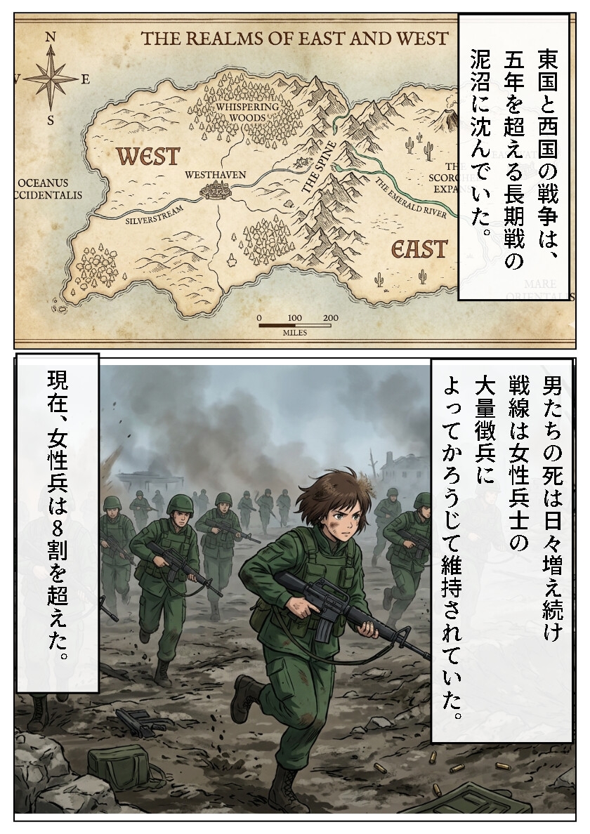 女兵士極秘妊娠任務没カットおまけ付き_1